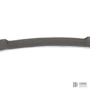 BMW 3 Series (E90) carbon fibre spoiler — UV-stable gloss finish detail