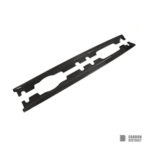 BMW 3 Series (E92) carbon fibre side skirts — made to order in genuine carbon fibre