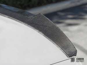 BMW 3 Series (E92) carbon fibre spoiler (Style A) — full product view