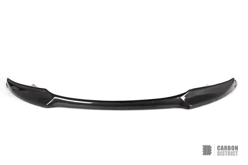 BMW 3 Series (E92) carbon fibre front lip — fitted to the car
