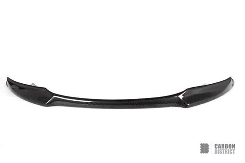 BMW 3 Series (E92) carbon fibre front lip — fitted to the car
