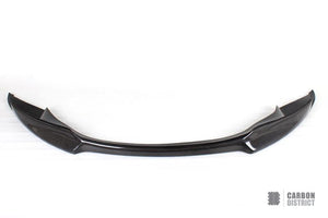 BMW 3 Series (E92) carbon fibre front lip — mounting detail