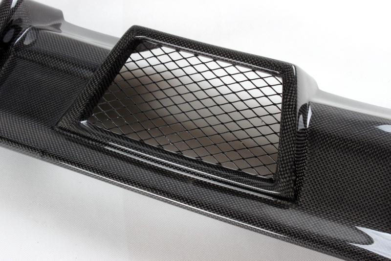 BMW 3 Series (E92) Carbon Fibre Rear Diffuser (V3) - view 3