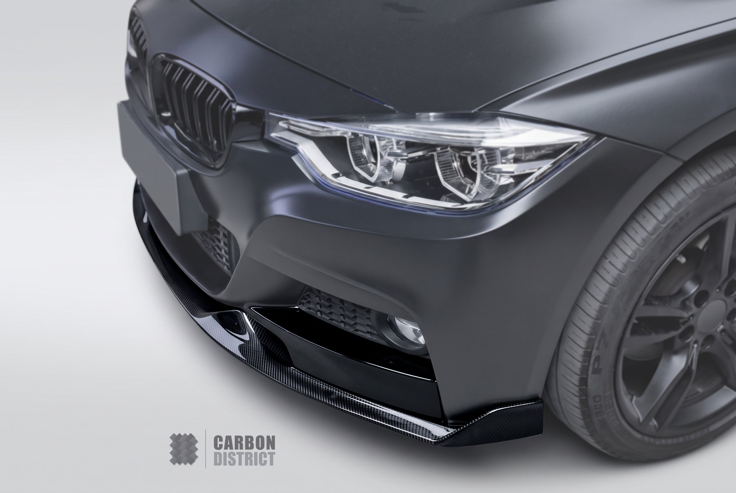 BMW 3 Series (F30) carbon fibre front lip