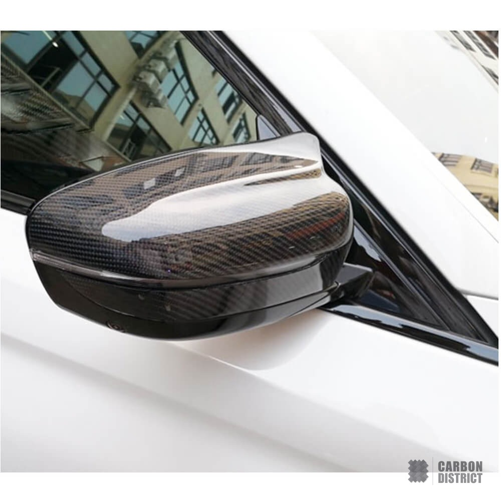 BMW 3 Series (G20) carbon fibre mirror caps — fits 2019-2022