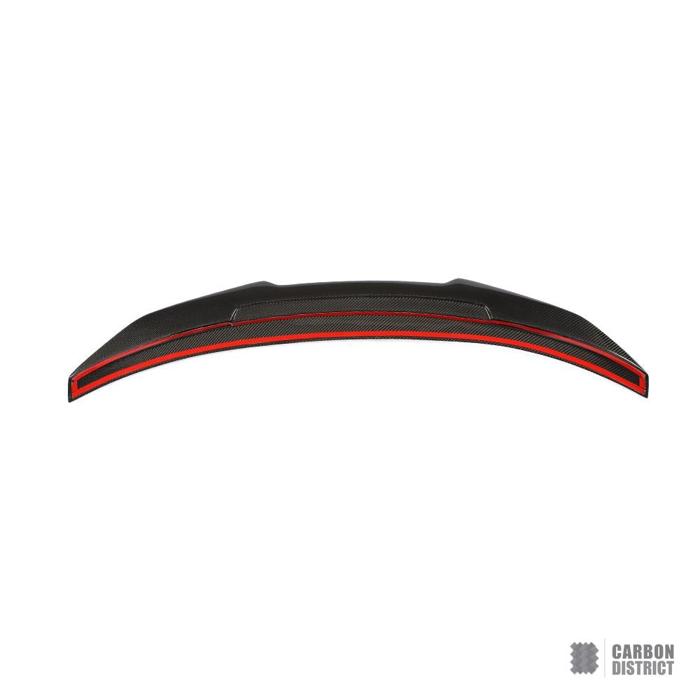 BMW 3 Series (G20) carbon fibre spoiler (PSM Ducktail) — fits 2019-2022