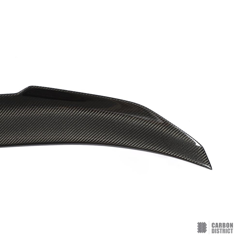 BMW 3 Series (G20) carbon fibre spoiler (PSM Ducktail) — made to order in genuine carbon fibre