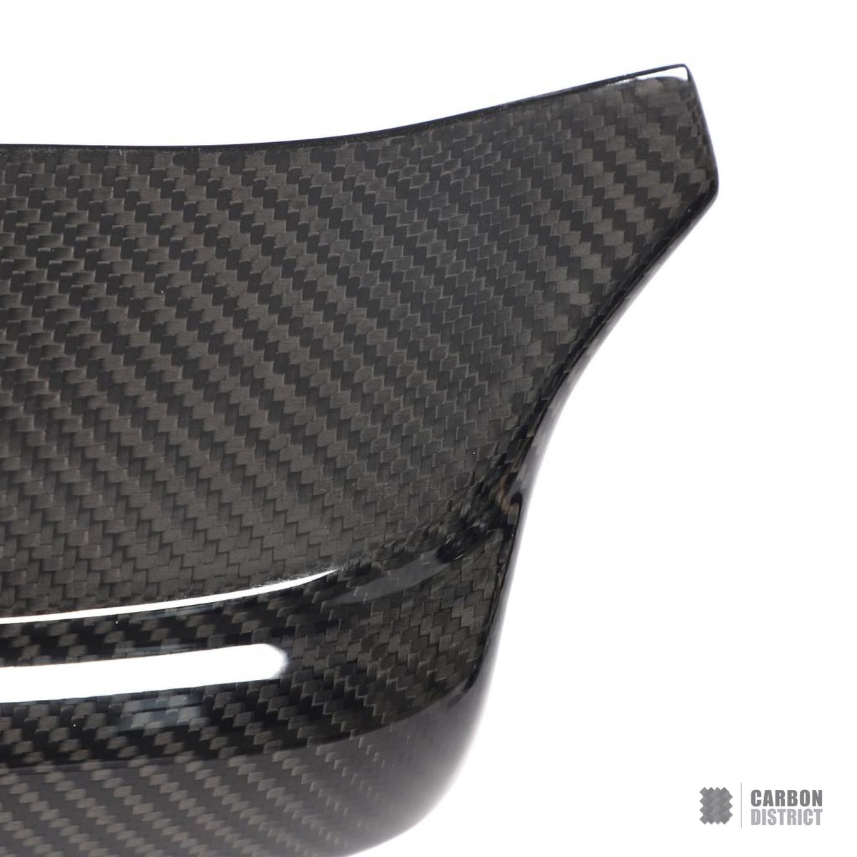 BMW 3 Series (G20) dry carbon fibre mirror caps (LHD, full replacement, V2) — fits 2019-2026