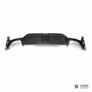 BMW 3 Series (G20/G21 LCI) dry carbon fibre rear diffuser — view 8