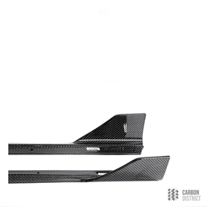 BMW 3 Series (G20 Facelift) carbon fibre side skirts — fits 2022+
