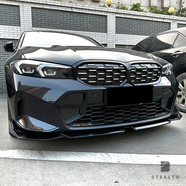 BMW 3 Series (G20 LCI) Gloss Black Front Lip