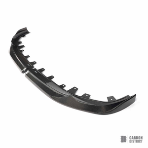 BMW 3 Series (G20/G21 Facelift) carbon fibre front lip — 3K twill gloss finish