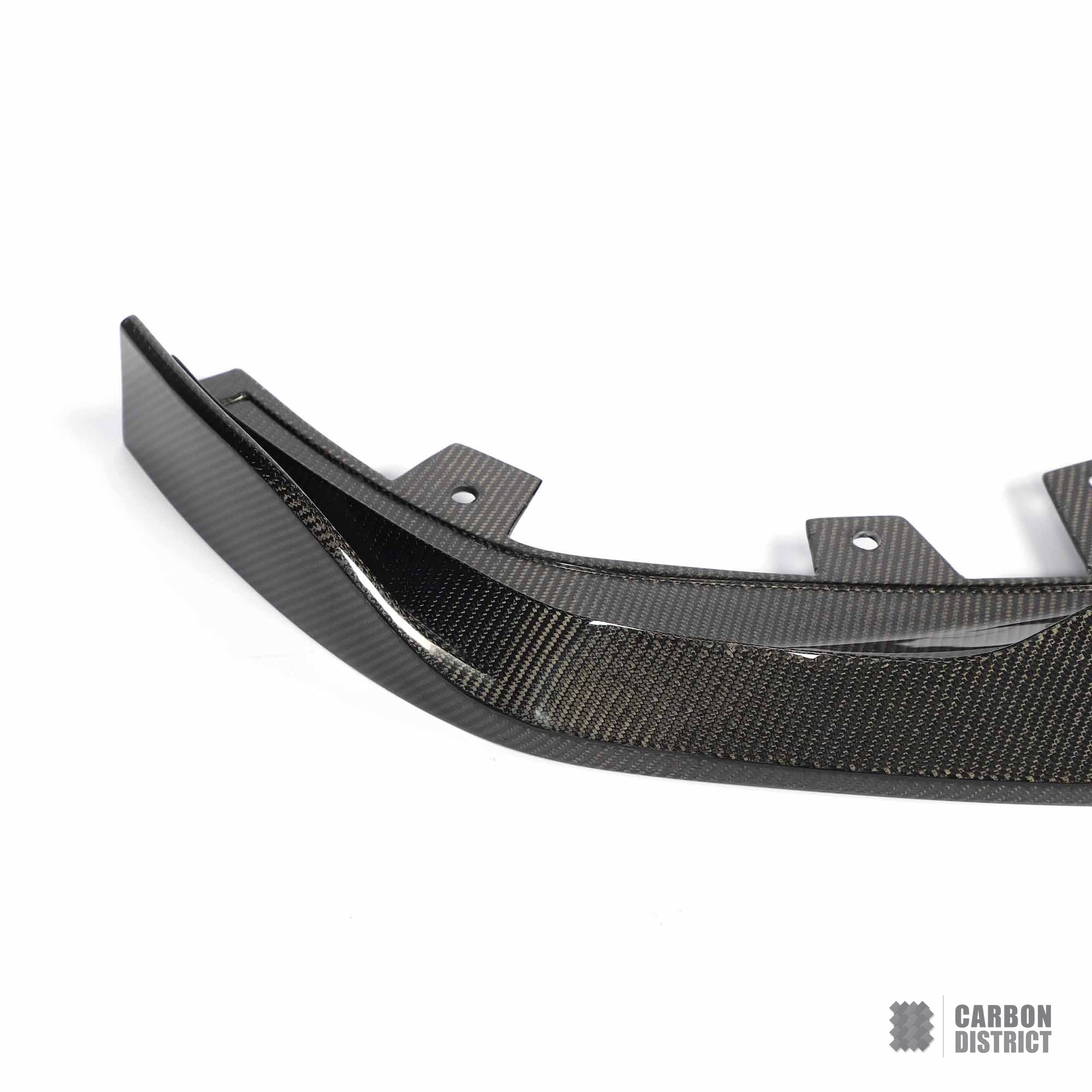 BMW 3 Series (G20/G21 Facelift) carbon fibre front lip — made to order in genuine carbon fibre