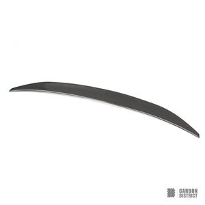 BMW 3 Series (E92) carbon fibre spoiler (Style B) — 3K twill gloss finish