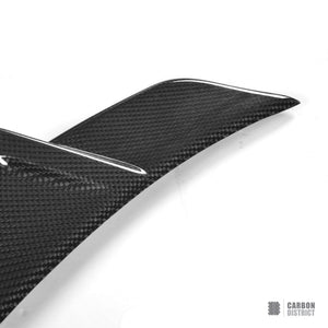 BMW 4 Series (F32) carbon fibre spoiler (V2) — UV-stable gloss finish