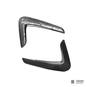 BMW 4 Series (F32/F33/F36) dry carbon fibre side vents — fits 2014-2020