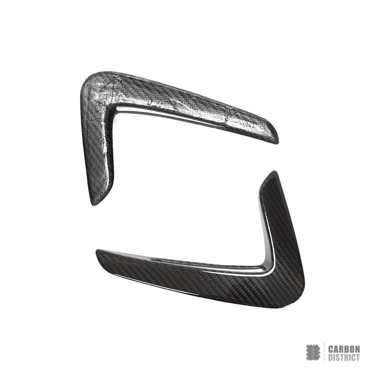 BMW 4 Series (F32/F33/F36) dry carbon fibre side vents — fits 2014-2020