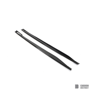 BMW i4 (G26) carbon fibre side skirts — fits 2021+