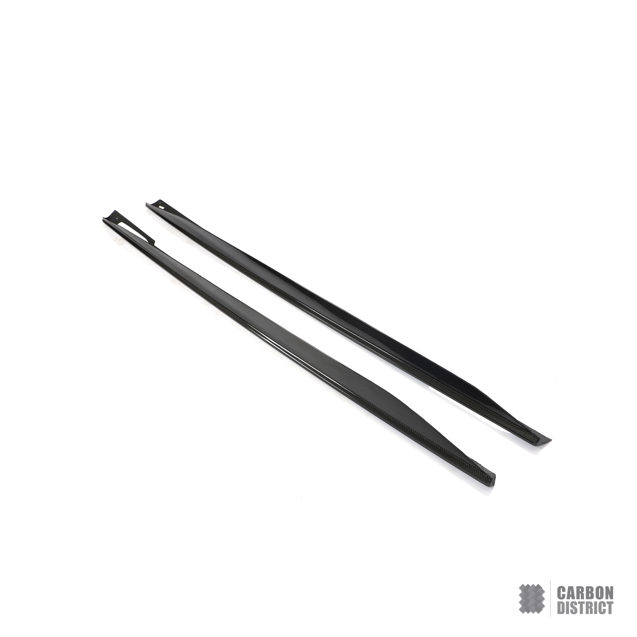 BMW i4 (G26) carbon fibre side skirts — fits 2021+