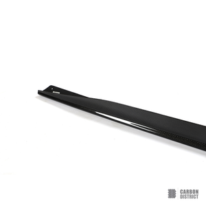 BMW i4 (G26) carbon fibre side skirts — made to order in genuine carbon fibre