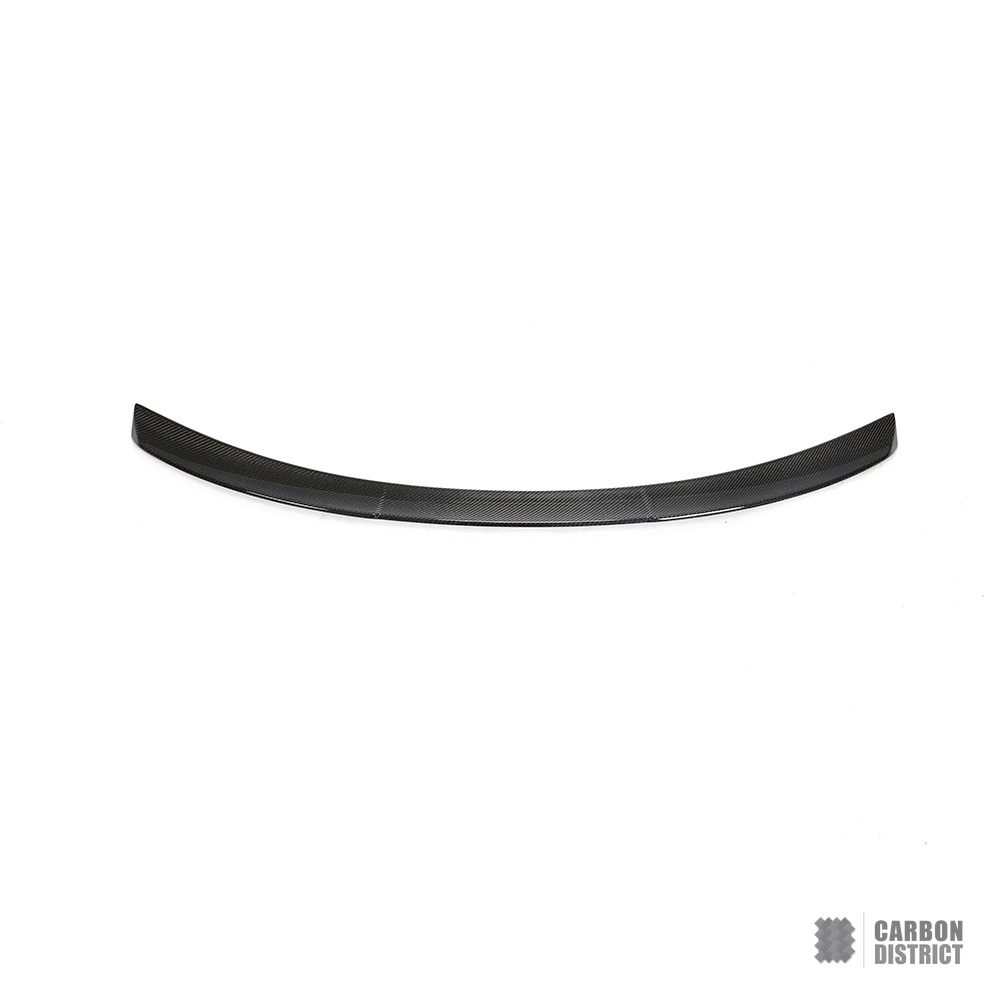 BMW i4 (G26) carbon fibre spoiler — 3K twill gloss finish