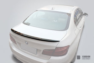 BMW 5 Series (F10) Carbon Fibre Spoiler (Ducktail)