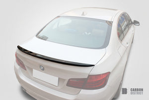 BMW 5 Series (F10) Carbon Fibre Spoiler (Ducktail)