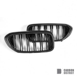 BMW 5 Series (G30) carbon fibre kidney grille — fits 2017-2023