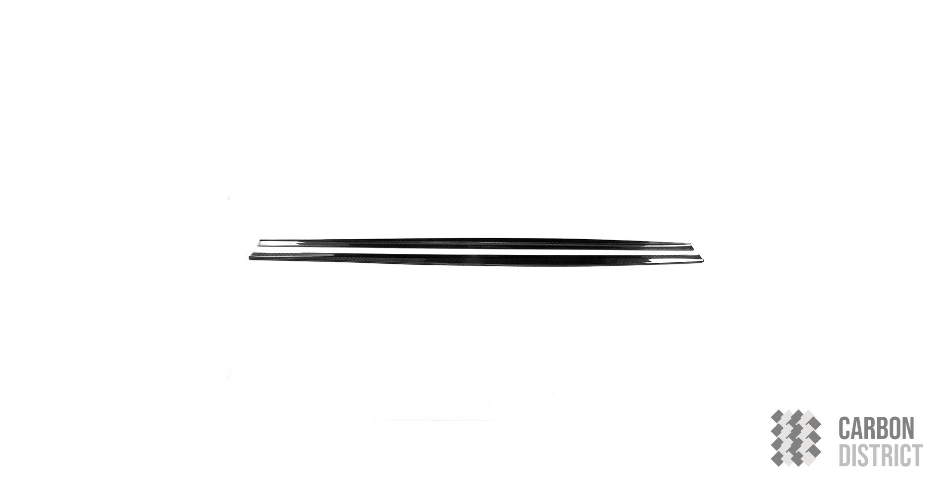 BMW 5 Series (G30) carbon fibre side skirts — fits 2017-2023