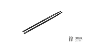 BMW 5 Series/M5 (G30/F90) carbon fibre side skirts — view 4