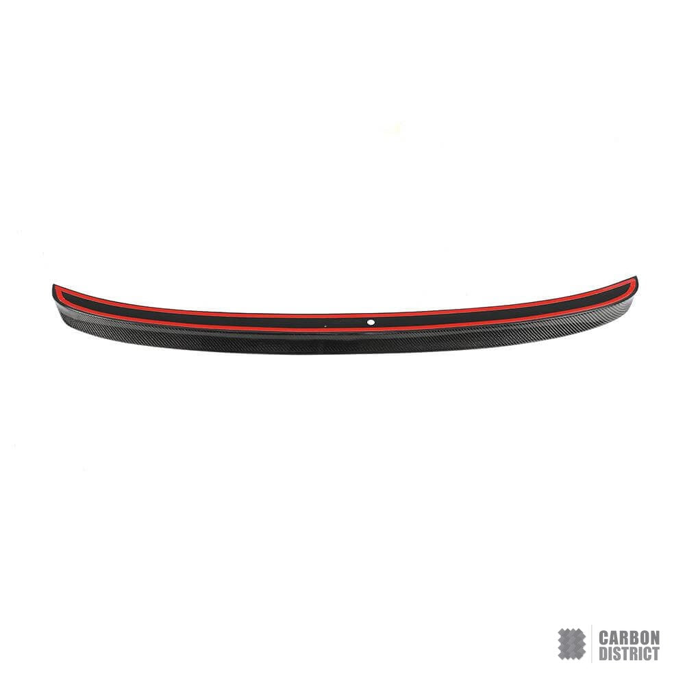 BMW 5 Series (G30) carbon fibre spoiler (V1) — made to order in genuine carbon fibre