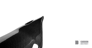 BMW 5 Series (G30/G38) carbon fibre rear diffuser (V1) — UV-stable gloss finish