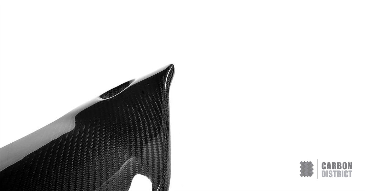 BMW 5 Series (G30/G38) carbon fibre rear diffuser (V1) — UV-stable gloss finish