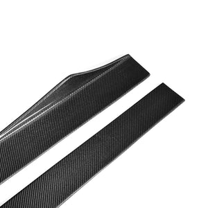 BMW 5 Series/i5 (G60) dry carbon fibre front canards — view 6