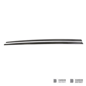 BMW 6 Series (F06) carbon fibre side skirts (V2) — fits 2012-2018