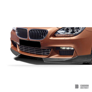 BMW 6 Series (F06/F12/F13) carbon fibre front lip aprons — view 7