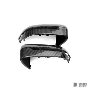 BMW 5/7 Series (G30/G11/G12) carbon fibre mirror caps (V1) — view 5