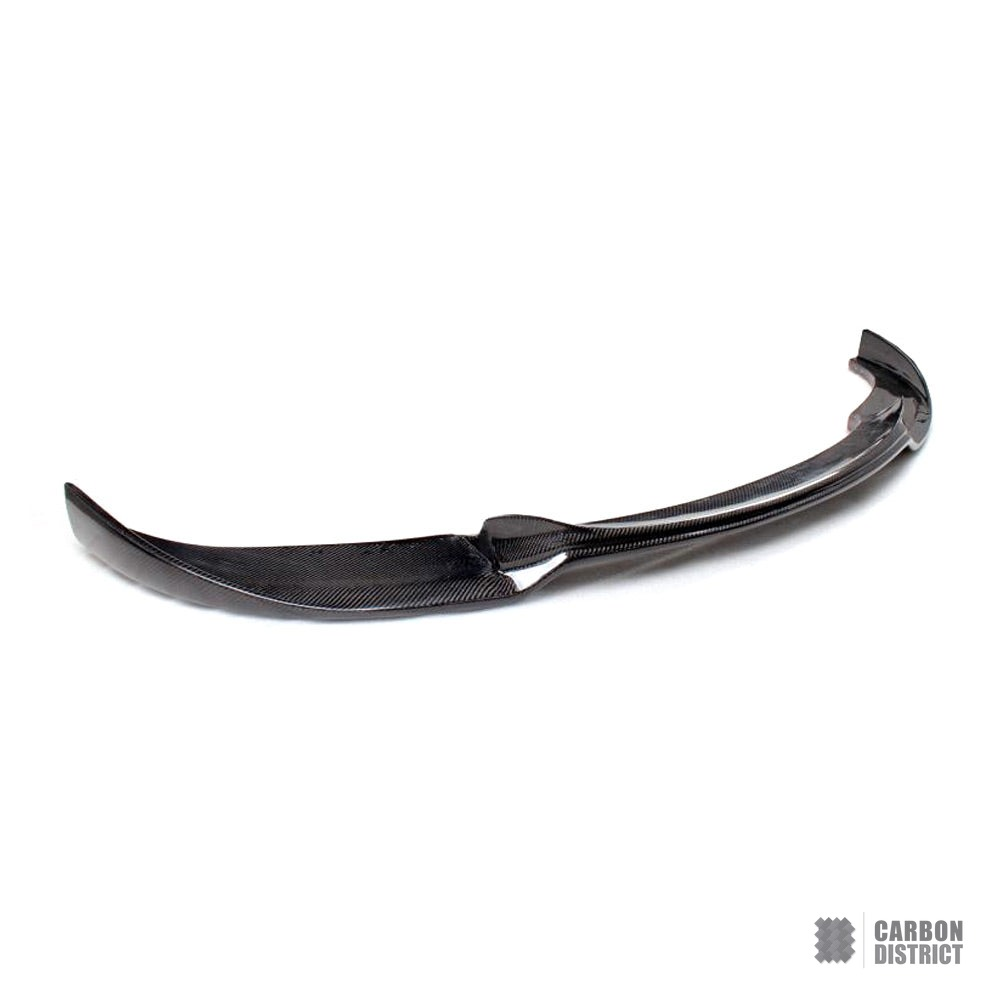 BMW 5 Series (E60) carbon fibre front lip — 3K twill gloss finish