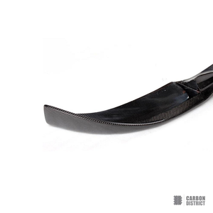 BMW 5 Series (E60) carbon fibre front lip — fits 2003-2010