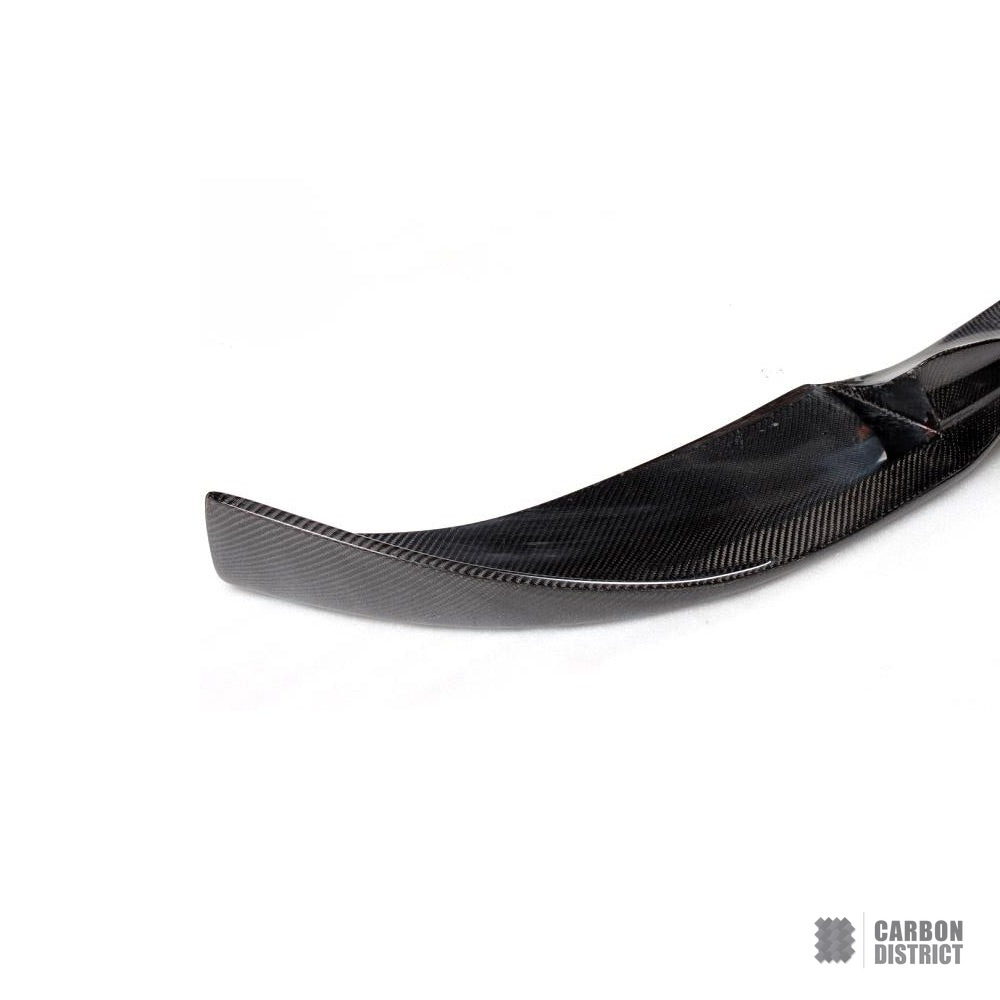 BMW 5 Series (E60) carbon fibre front lip — fits 2003-2010