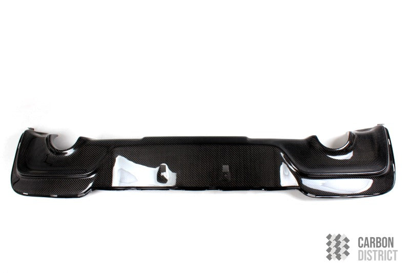 BMW 1 Series (F20) carbon fibre rear diffuser — made to order in genuine carbon fibre