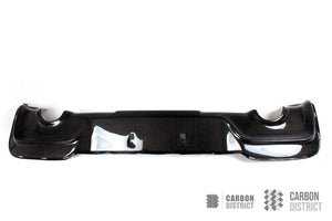 BMW 1 Series (F20) carbon fibre rear diffuser — made to order in genuine carbon fibre
