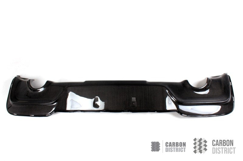 BMW 1 Series (F20) carbon fibre rear diffuser — made to order in genuine carbon fibre