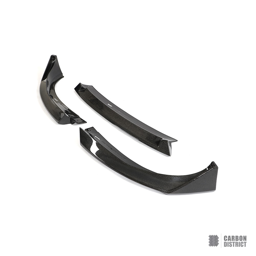 BMW i4 (G26 M tech/ I4) carbon fibre front lip — fits 2021+