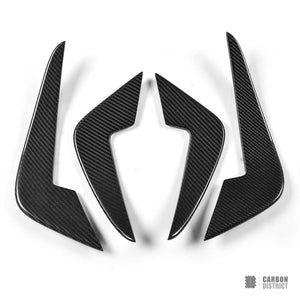 BMW M2 (F87) carbon fibre front canards — view 6