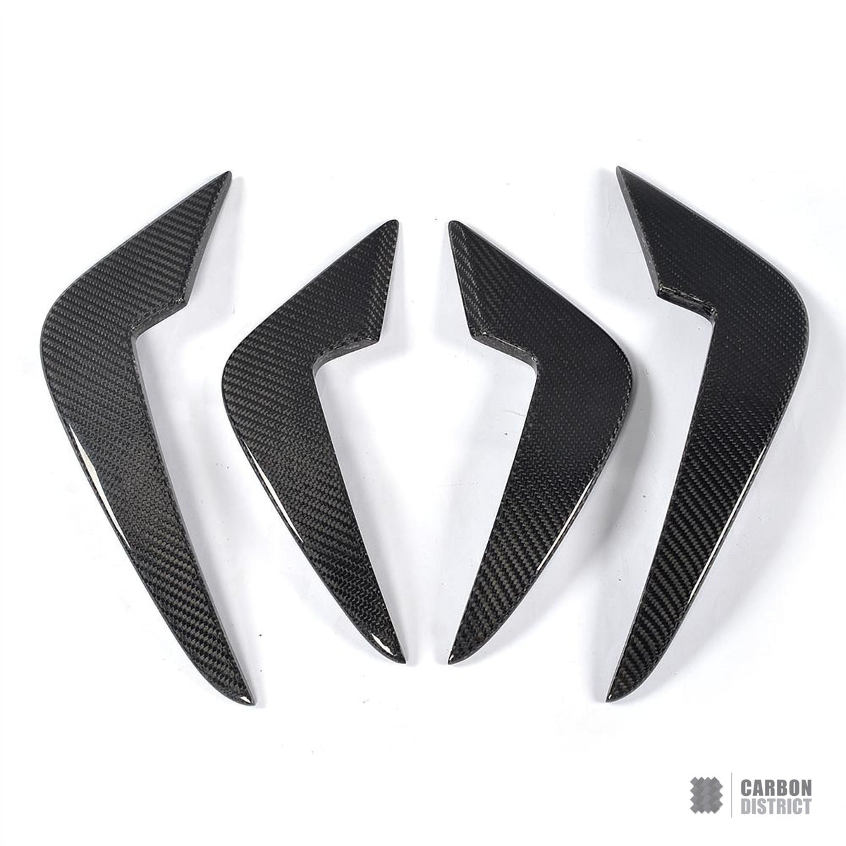 BMW M2 (F87) carbon fibre front canards — fits 2016-2018