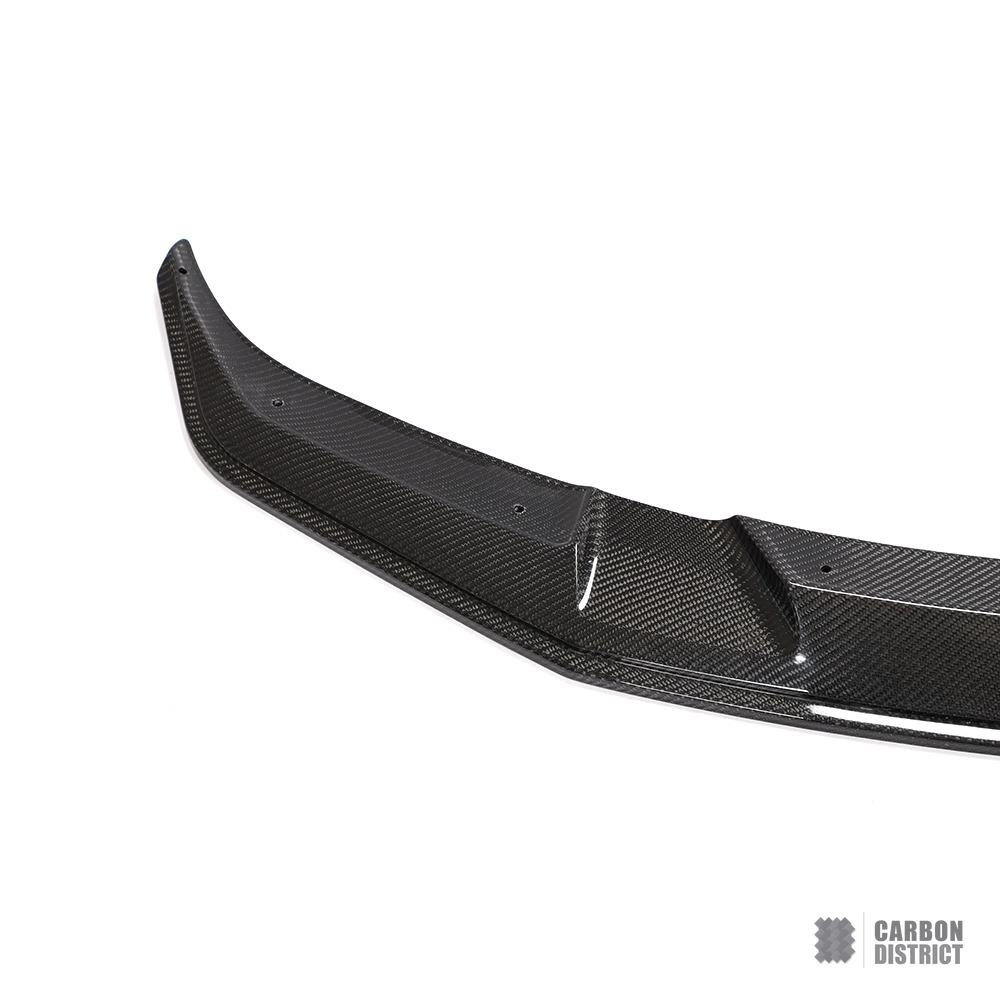 BMW M2 Competition (F87) carbon fibre front lip (GTS) — made to order in genuine carbon fibre