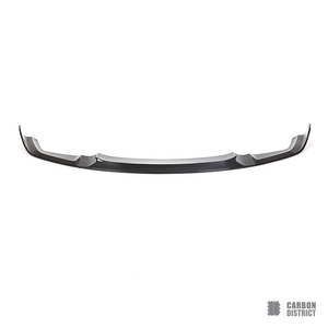 BMW M2 (F87) carbon fibre front lip (MP) — 3K twill gloss finish