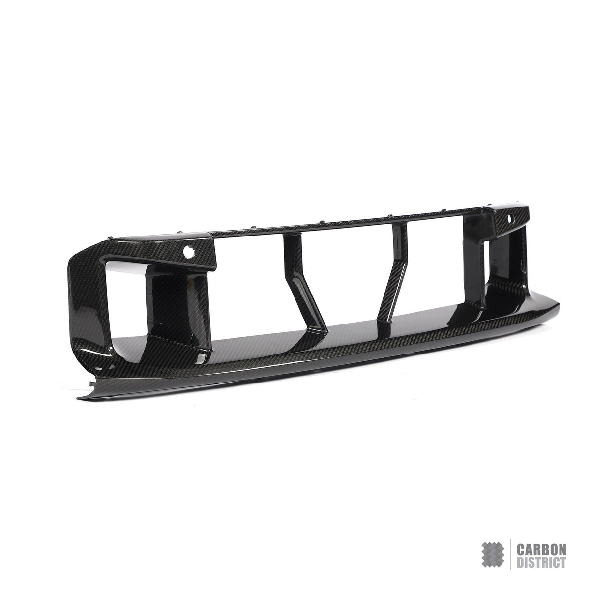 BMW M2 (G87) dry carbon fibre front bumper inserts (V1) — view 4