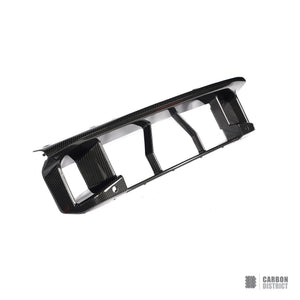 BMW M2 (G87) dry carbon fibre front bumper inserts (V1) — view 6